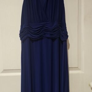 Jones Wear Deep Blue Maxi Dress
